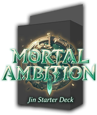 Grand Archive Mortal Ambition Jin Starter Deck Preorder