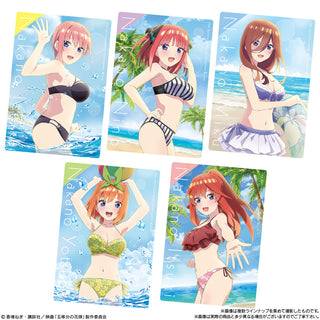 Bandai Wafer Card Pack 3 "The Quintessential Quintuplets Movie"